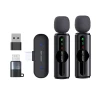 میکروفون یقه ای بی سیم دو کاربره گرین لاین مدل GM 76X رابط Type-C و Lightning و USB-A